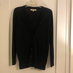LOFT Black Cardigan